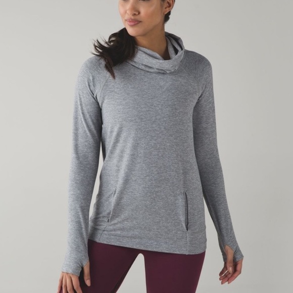 LULULEMON Make A Move Long Sleeve Funnel Neck Pullover - Picture 1 of 10